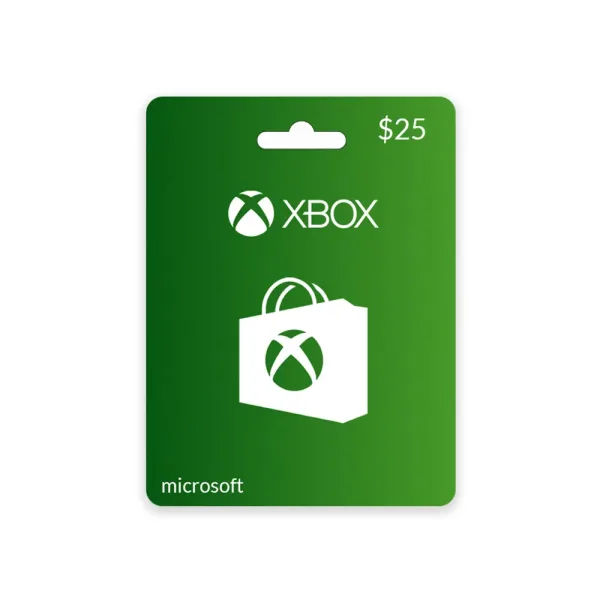 Microsoft Xbox Live Card 25 01