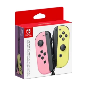 Nintendo Pastel Pink Pastel Yellow Joy-Con